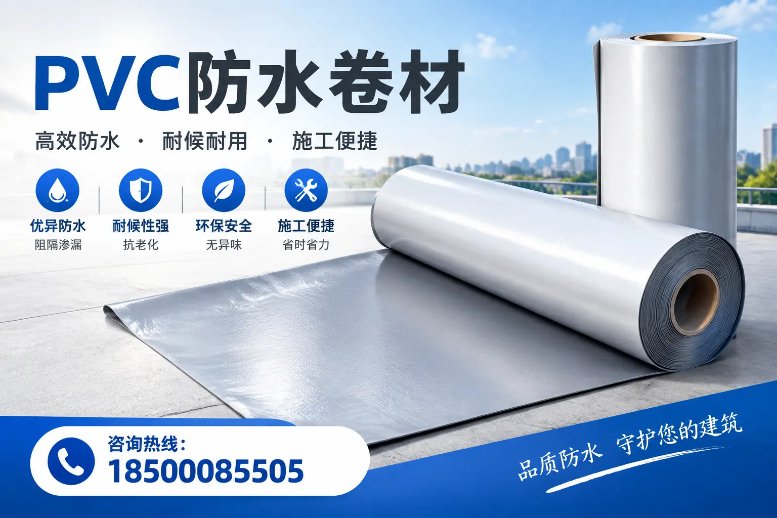 对比不同品牌PVC防水卷材的性价比，帮助琼海用户选择